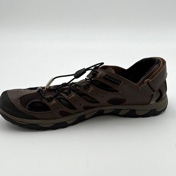 Merrell Portage Web Sandals 13 Dark Earth Performance Footwear Water Trekking - Picture 5 of 14